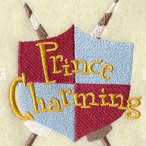Prince Charming - Blue bib