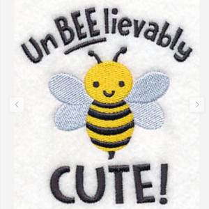 Cute Bee Design Bib