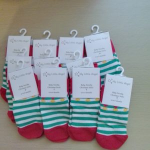 christmas themed socks