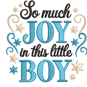 So much Joy - Personalised Bib