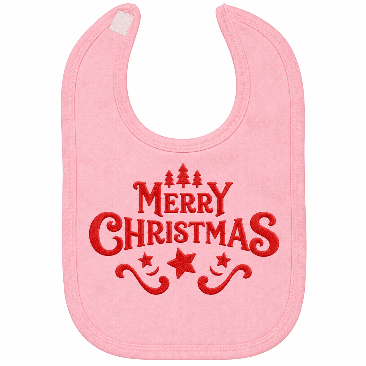 Merry Christmas Personalised Bib